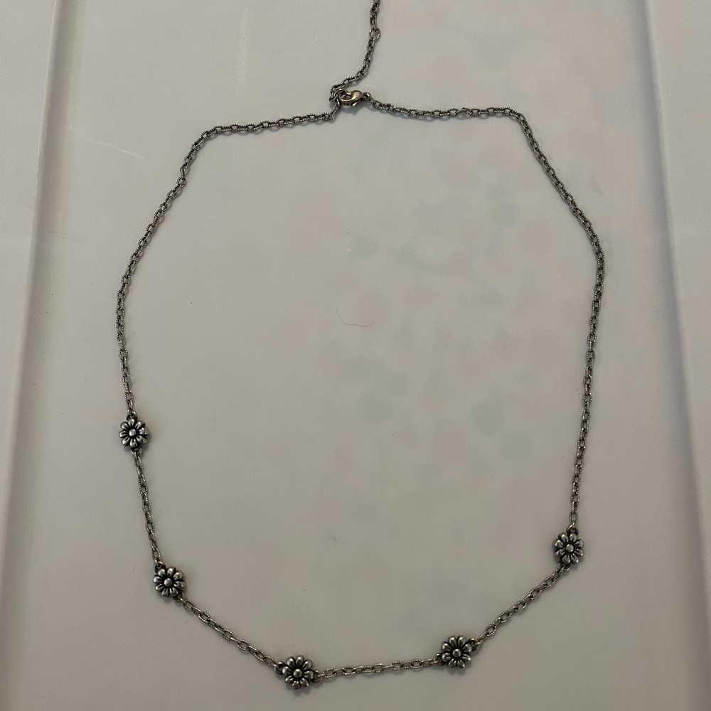 James Avery Silver Daisy Necklace